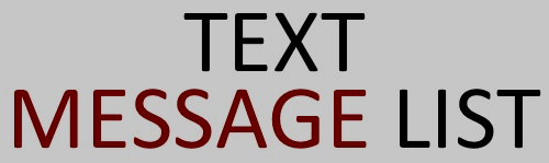 text message alert system