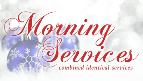 Combined Worship Services @ Worship Center