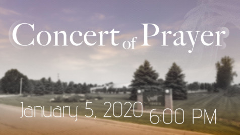 2020 Concert of Prayer @ South Church