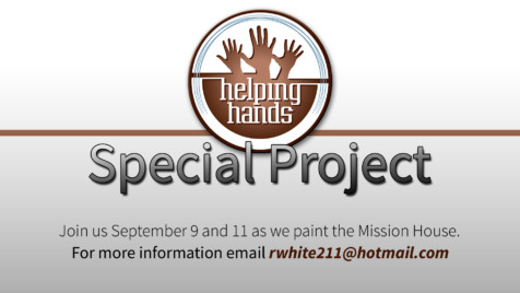 Helping Hands Special Project @ The mission house