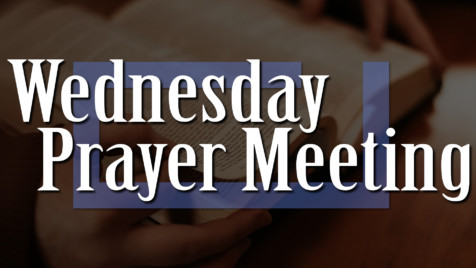 Wednesday Evening Prayer @ Room 202